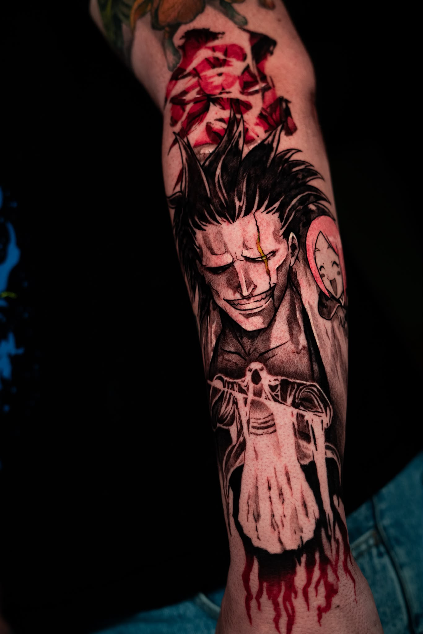 Tattoo anime manga acabado profesional Murcia