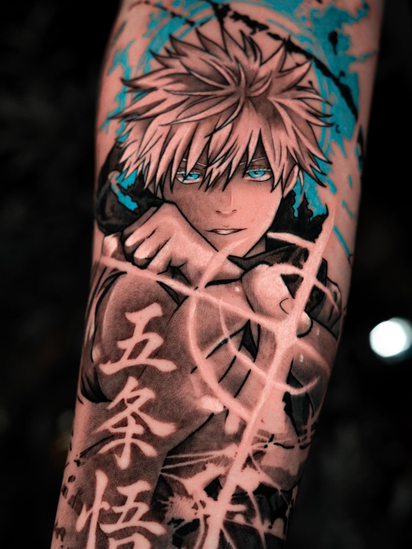 Tattoo anime color selectivo Murcia